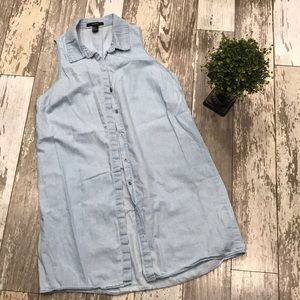Forever 21 Sleeveless Denim Dress